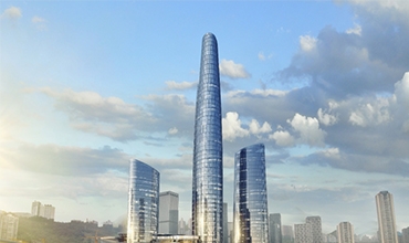 中國最值得期待的新地標建筑之一 | 458米陸海國際中心